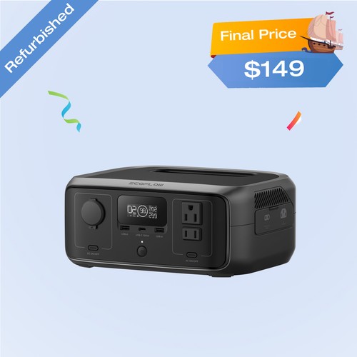 Ecoflow river portable power - river,